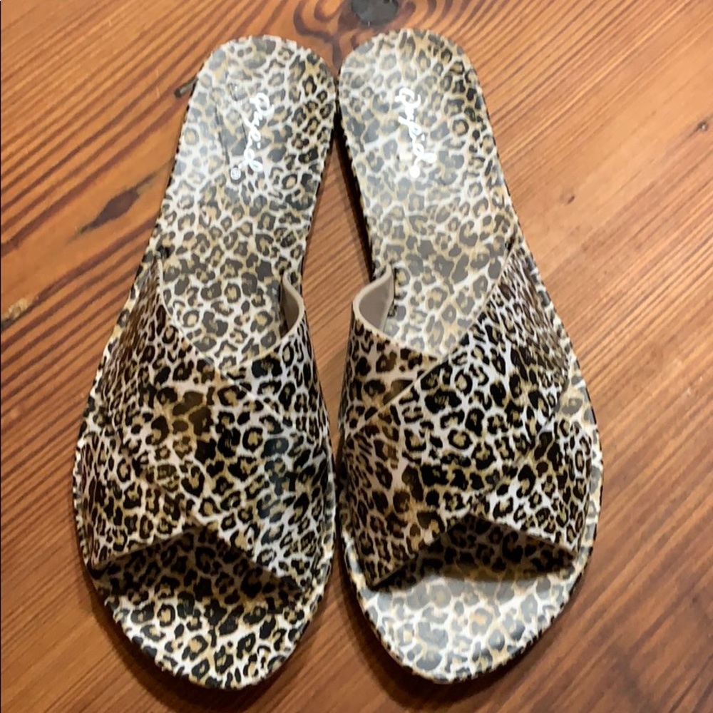 14. Qupid Leopard Slides in Camel